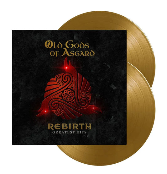 Old Gods of Asgard - Rebirth (Greatest Hits) Vinyl 2xLP (gold) - Smalltinytoystore