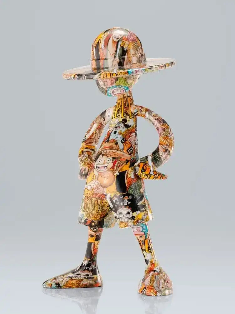 One Piece 1000 Logs Anniversary Luffy's ArtCanvas Figur 1/8 Luffy 22 cm