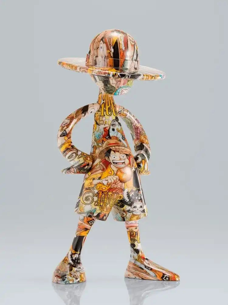 One Piece 1000 Logs Anniversary Luffy's ArtCanvas Figur 1/8 Luffy 22 cm