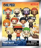 One Piece 3D PVC-Taschenanhänger Netflix Series 1 Display (24) - Smalltinytoystore
