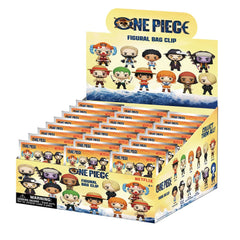 One Piece 3D PVC-Taschenanhänger Netflix Series 1 Display (24) - Smalltinytoystore