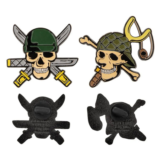 One Piece Ansteck-Pins 2er-Pack Zoro & Usopp - Smalltinytoystore