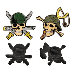 One Piece Ansteck-Pins 2er-Pack Zoro & Usopp - Smalltinytoystore