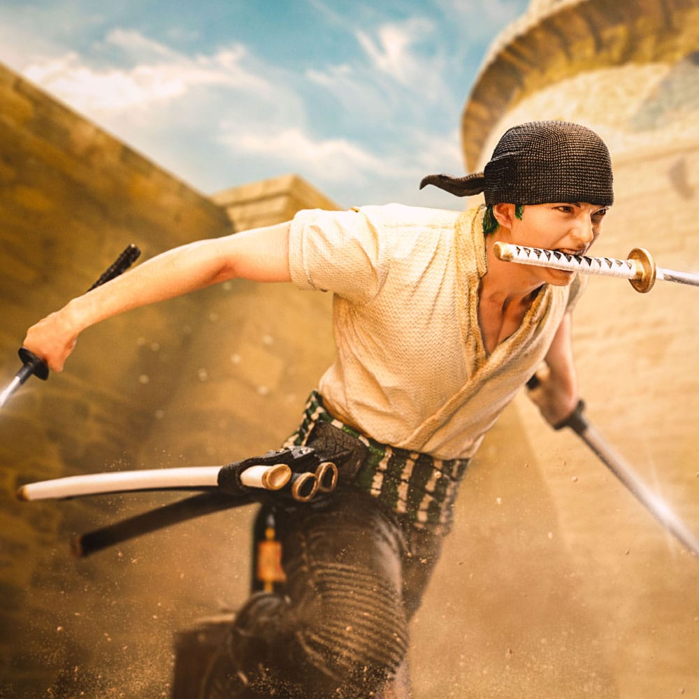 One Piece Art Scale Statue 1/10 Zoro 19 cm - Smalltinytoystore