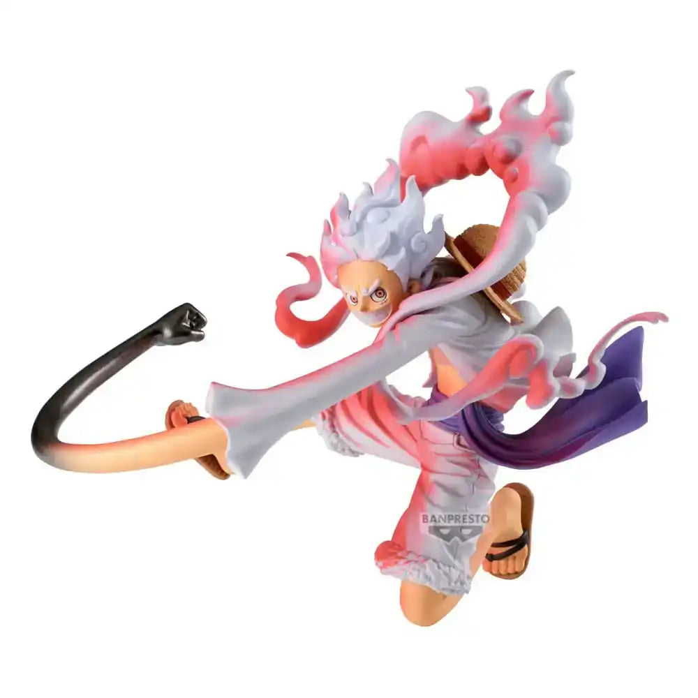 One Piece Battle Record Collection PVC Statue Monkey D. Luffy Gear5 Special Version 13 cm - Smalltinytoystore