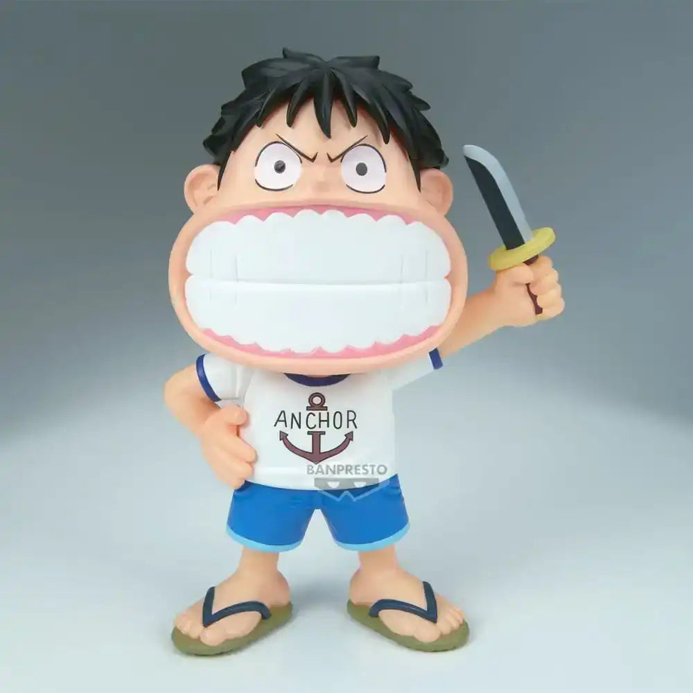 One Piece Big Sofvimates PVC Statue Monkey D. Luffy 15 cm