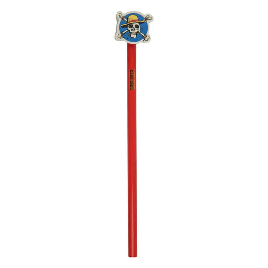 One Piece Bleistifte mit Radierertopper Luffy - Smalltinytoystore