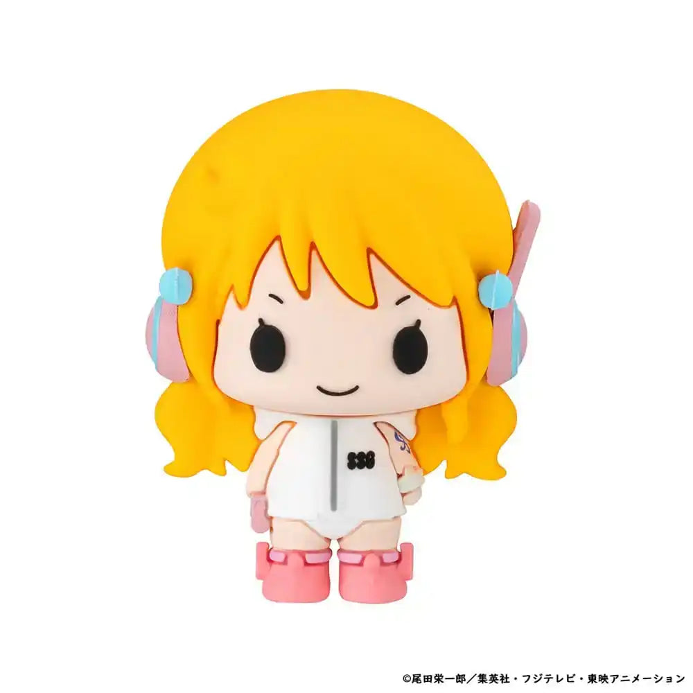 One Piece Chokorin Mascot Series Sammelfiguren 6er-Pack Egghead Ver. 5 cm - Smalltinytoystore