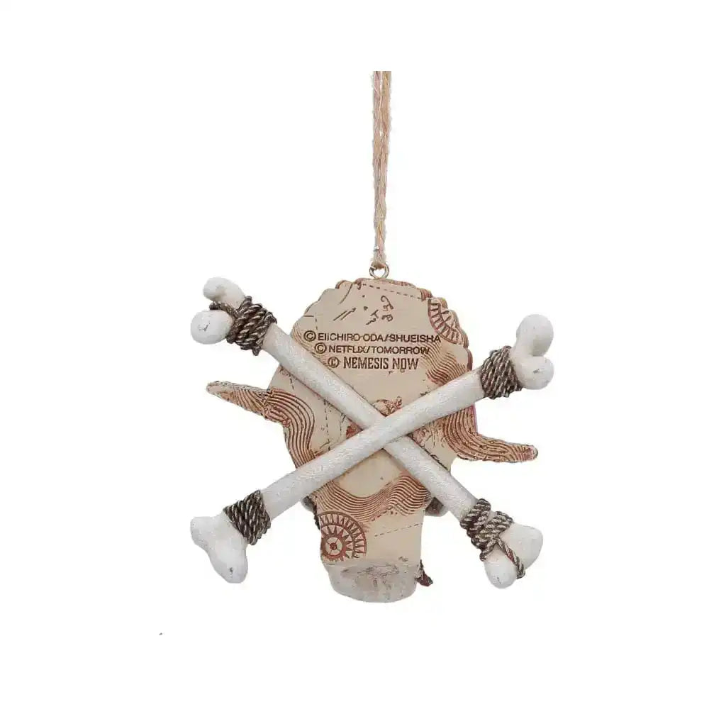 One Piece Christbaumanhänger Luffy Jolly Roger 7 cm