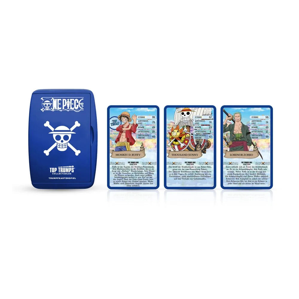 One Piece Collectables Kartenspiel Top Trumps Quiz Collection *Deutsche Version* - Smalltinytoystore