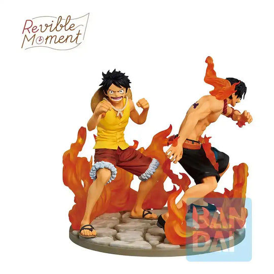 One Piece Dramatic Memories Ichibansho PVC Statue Ace & Luffy 15 cm