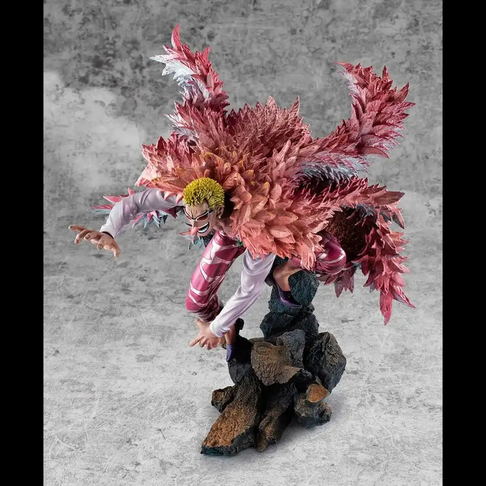 One Piece Excellent Model P.O.P PVC Statue SA-Maximum Heavenly Demon Donquixote Doflamingo 35 cm - Smalltinytoystore