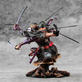 One Piece Excellent Model P.O.P PVC Statue SA-Maximum Roronoa Zoro Ver. Demon Spirit Kyuutouryuu Asura 17 cm - Smalltinytoystore