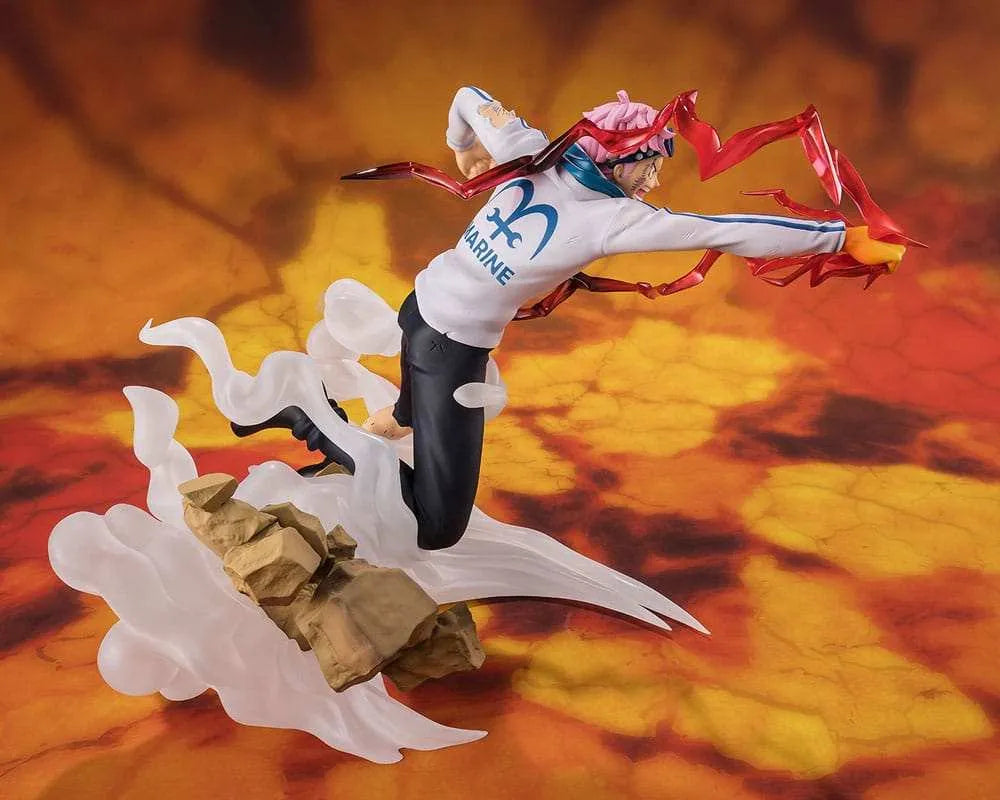 One Piece Figuarts ZERO Extra Battle PVC Statue Koby Honesty Impact 19 cm - Smalltinytoystore