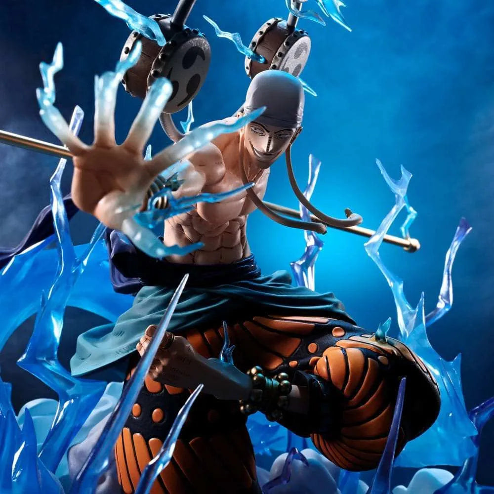 One Piece FiguartsZERO Extra Battle PVC Statue Enel -Sixty Million Volt Lightning Dragon- 32 cm - Smalltinytoystore