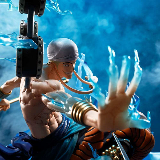 One Piece FiguartsZERO Extra Battle PVC Statue Enel -Sixty Million Volt Lightning Dragon- 32 cm - Smalltinytoystore