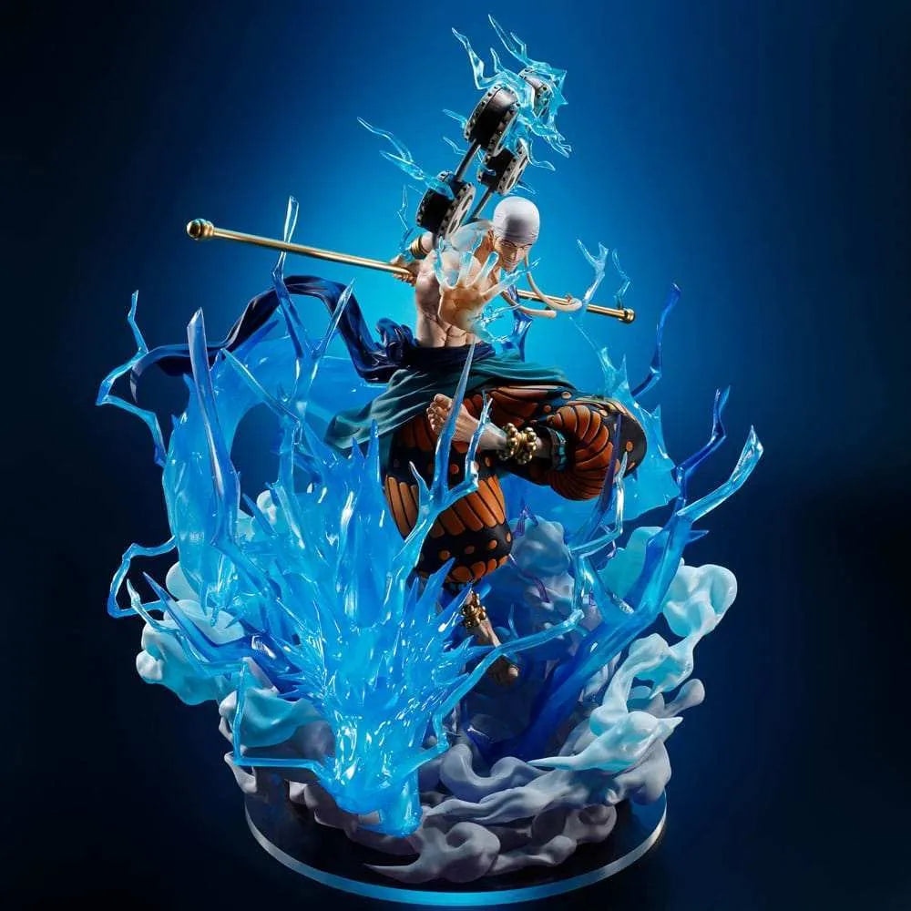 One Piece FiguartsZERO Extra Battle PVC Statue Enel -Sixty Million Volt Lightning Dragon- 32 cm - Smalltinytoystore