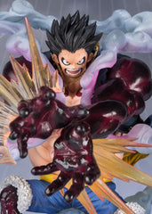 One Piece FiguartsZERO PVC Statue Monkey D. Ruffy Gear 4 Leo Bazooka Reissue 18 cm - Smalltinytoystore