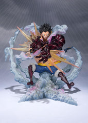 One Piece FiguartsZERO PVC Statue Monkey D. Ruffy Gear 4 Leo Bazooka Reissue 18 cm - Smalltinytoystore