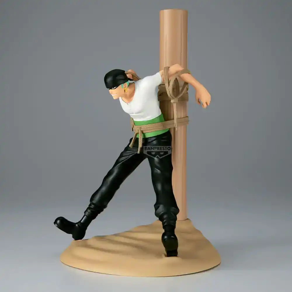 One Piece Figure Life PVC Statue Pirate Hunter Zoro 17 cm - Smalltinytoystore