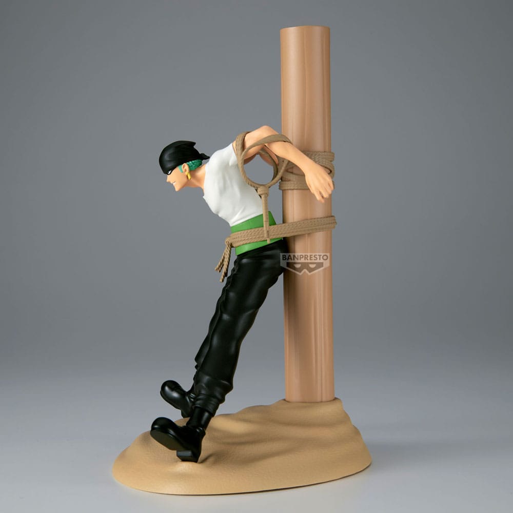One Piece Figure Life PVC Statue Pirate Hunter Zoro 17 cm - Smalltinytoystore