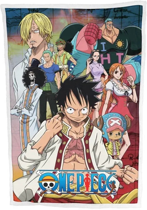 One Piece Fleecedecke Ver. 4 100 x 150 cm - Smalltinytoystore