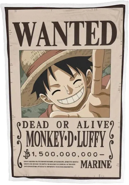 One Piece Fleecedecke Ver. 6 100 x 150 cm - Smalltinytoystore