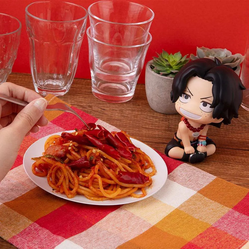 One Piece Look Up PVC Statue Portgas D. Ace 11 cm - Smalltinytoystore