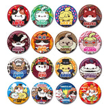 One Piece Mega Cat Project Nyan Piece Nyan! Metall Ansteck-Buttons 5 cm Sortiment (16) - Smalltinytoystore