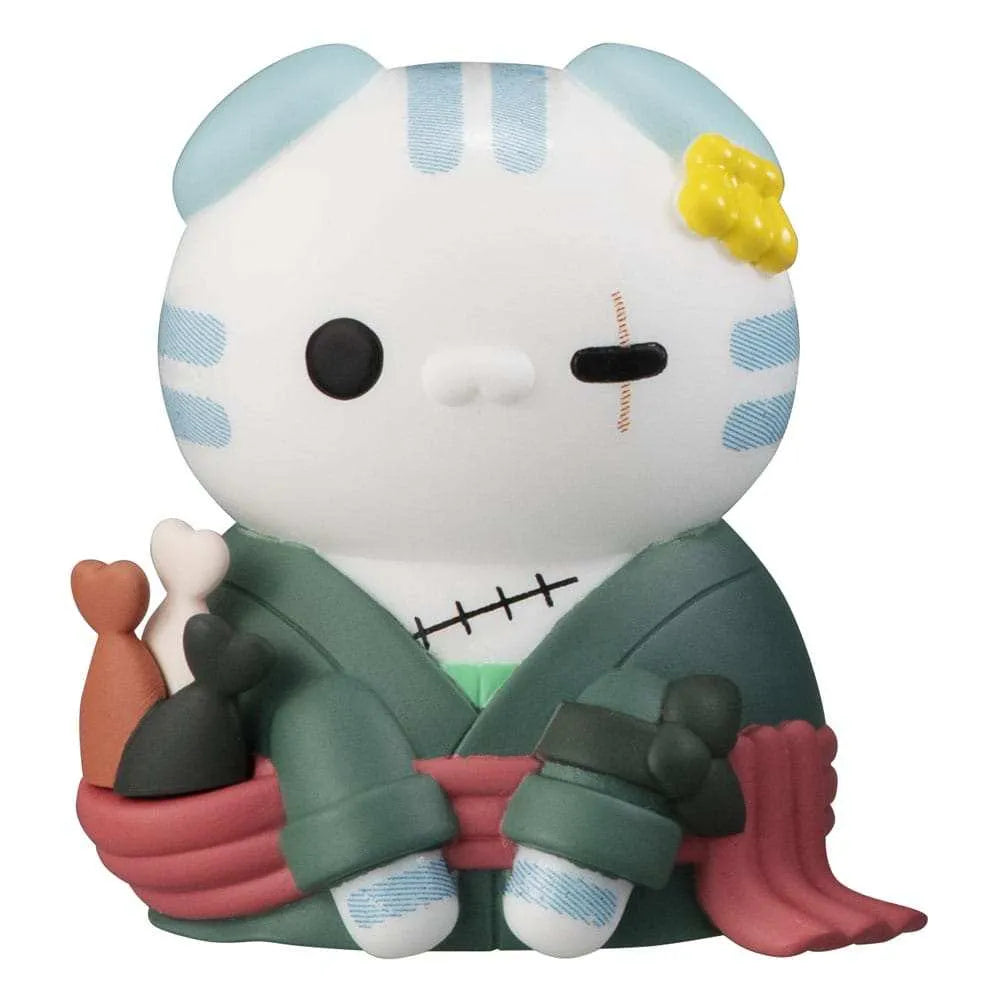 One Piece Mega Cat Project Sammelfiguren 3 cm NyanPieceNyan! I'm gonna be king of Paw-rates Vol. 1 Sortiment (8) - Smalltinytoystore