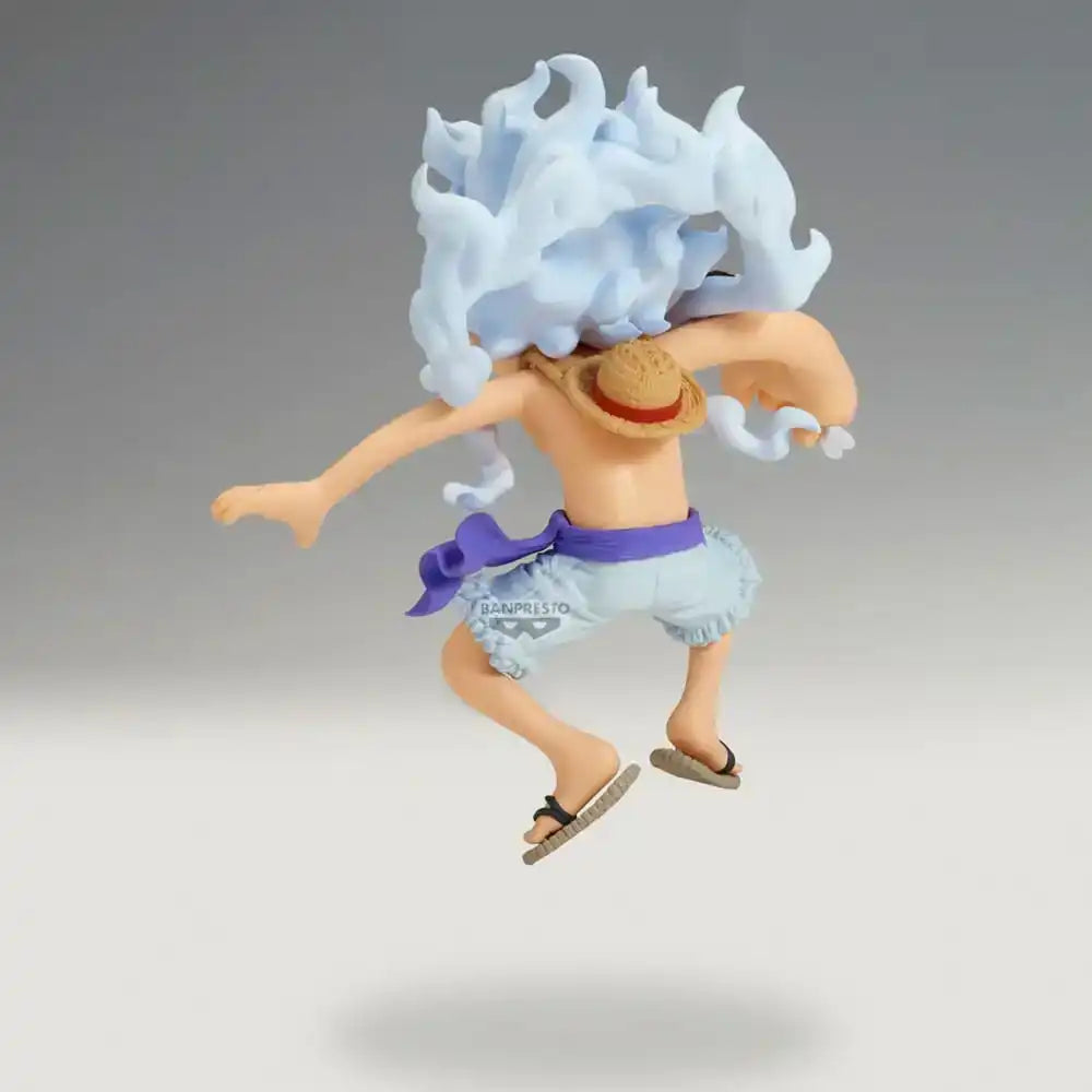 One Piece Mega WCF PVC Statue Monkey D. Ruffy vs Borsalino 13 cm