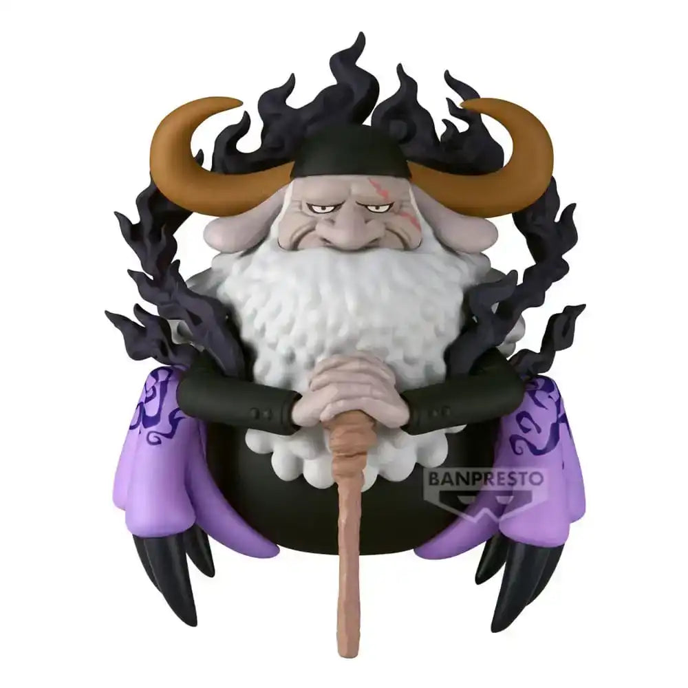 One Piece Mega World Collectable PVC Statue St. Jaygarcia Saturn 13 cm - Smalltinytoystore