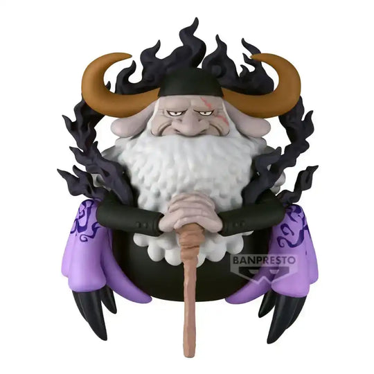 One Piece Mega World Collectable PVC Statue St. Jaygarcia Saturn 13 cm - Smalltinytoystore
