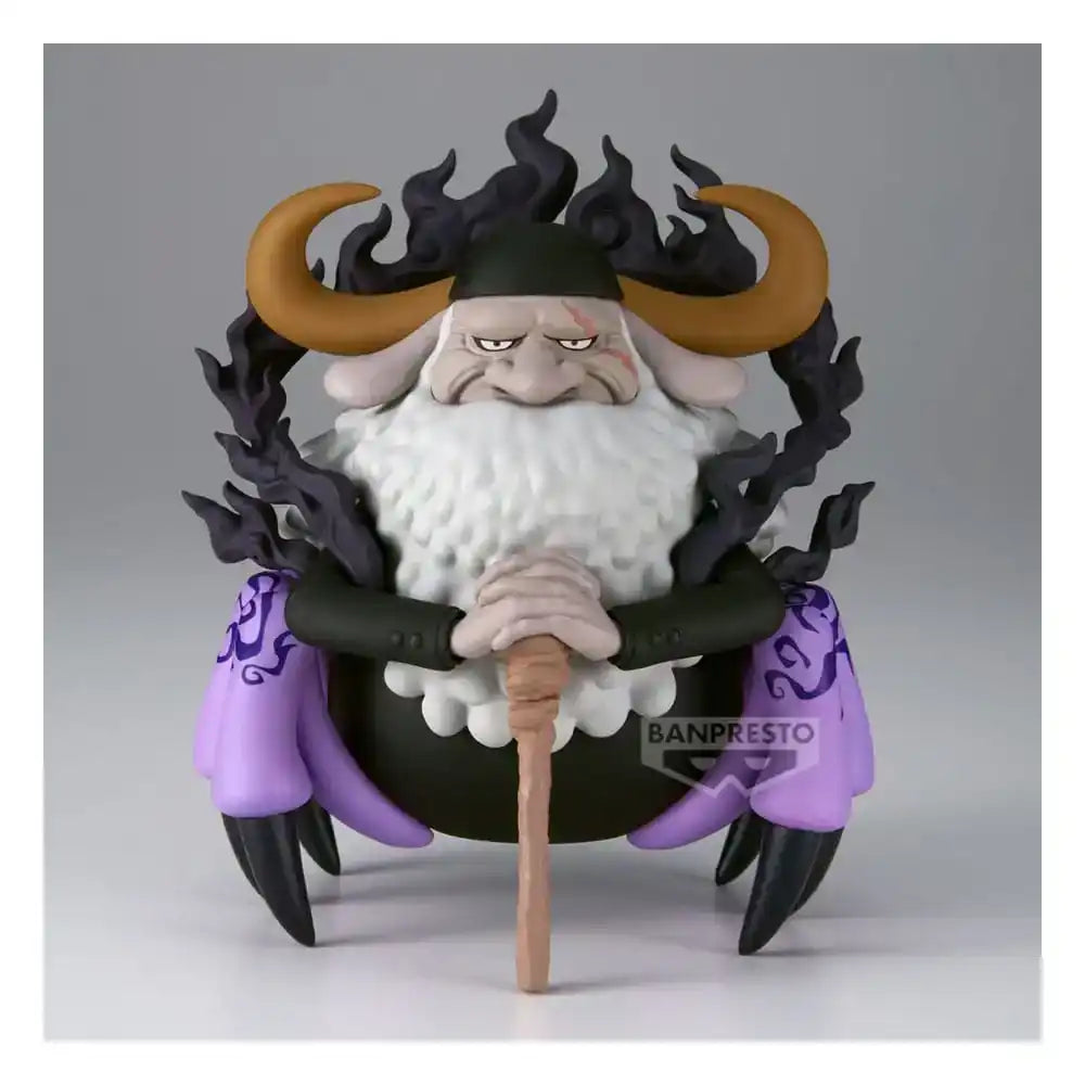 One Piece Mega World Collectable PVC Statue St. Jaygarcia Saturn 13 cm - Smalltinytoystore