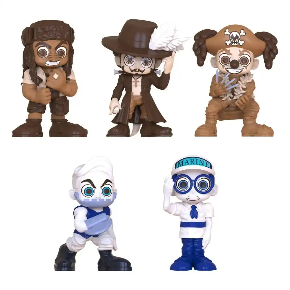 One Piece Minifiguren Set Prates & Marines 6 cm - Smalltinytoystore