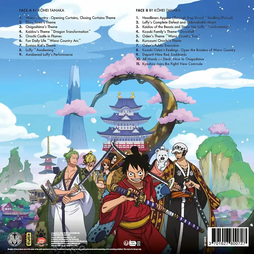 One Piece Original Soundtrack LP Vinyl Land of Wano - Smalltinytoystore