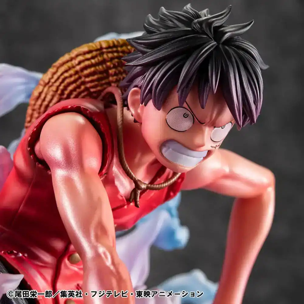 ruffy gear One Piece P.O.P PVC Statue Monkey D. Ruffy Gear 2 Limited Edition 19 c – Smalltinytoystore