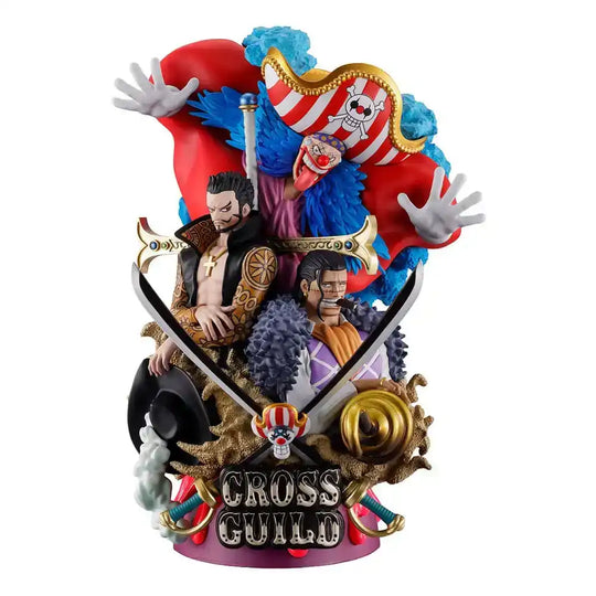 One Piece Petitrama DX PVC Mini-Statue Logbox Re Birth 03 Cross Guild 15 cm - Smalltinytoystore