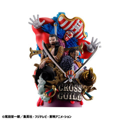 One Piece Petitrama DX PVC Mini-Statue Logbox Re Birth 03 Cross Guild 15 cm - Smalltinytoystore