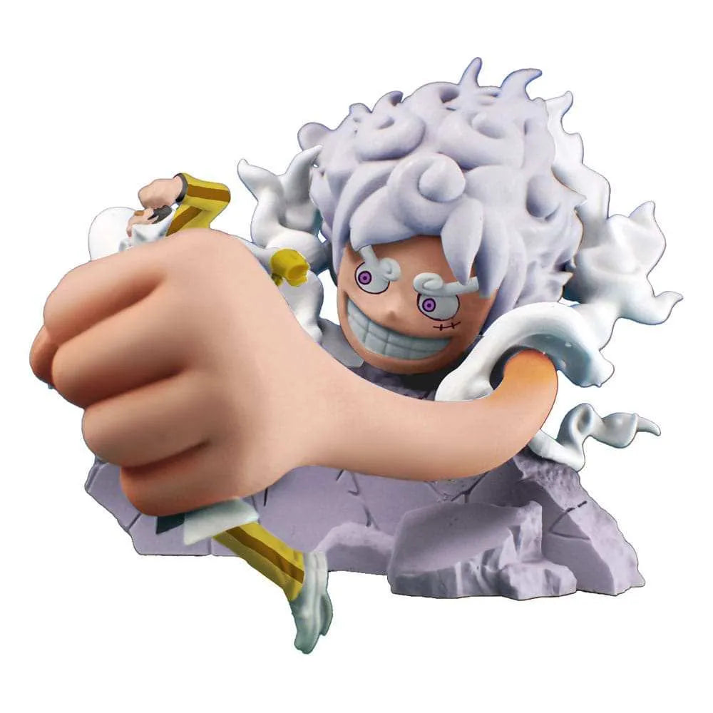 One Piece Petitrama PVC Mini-Statue Logbox Re Birth Egghead Set 9 cm - Smalltinytoystore