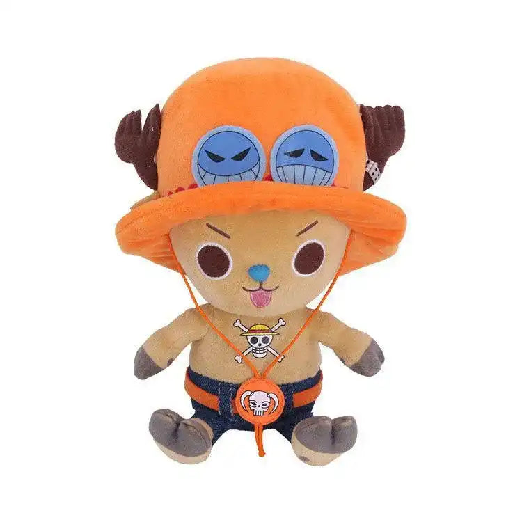One Piece Plüschfigur Chopper x Ace 11 cm - Smalltinytoystore