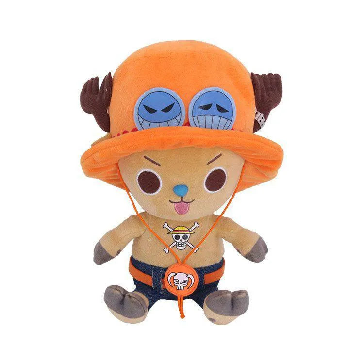 One Piece Plüschfigur Chopper x Ace 11 cm - Smalltinytoystore