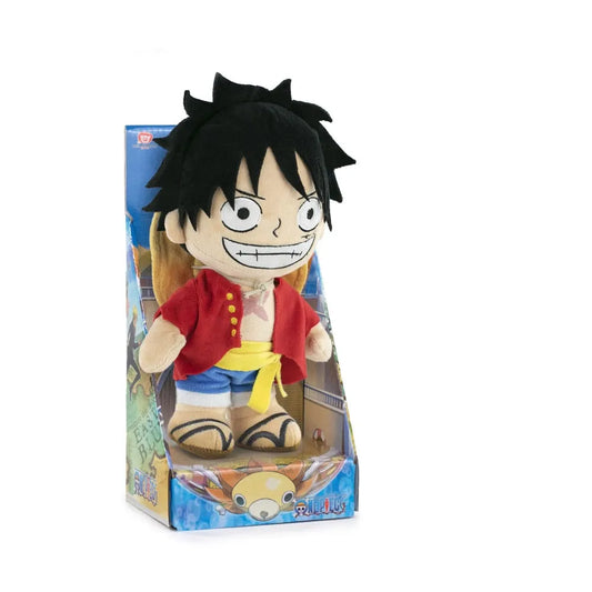 One Piece Plüschfigur Luffy (Kartondisplay) 28 cm - Smalltinytoystore