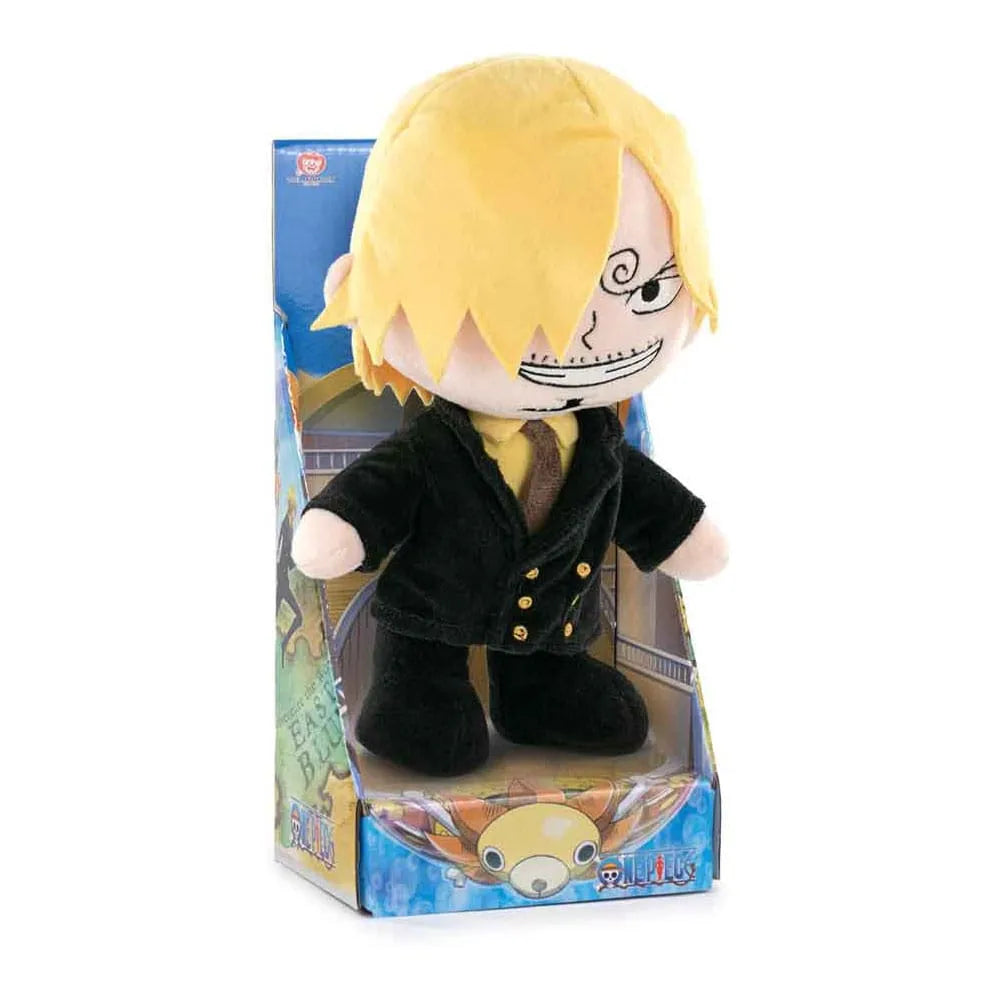 One Piece Plüschfigur Sanji (Kartondisplay) 28 cm - Smalltinytoystore