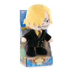 One Piece Plüschfigur Sanji (Kartondisplay) 28 cm - Smalltinytoystore