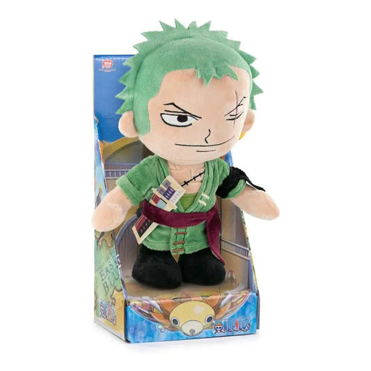 One Piece Plüschfigur Zoro (Kartondisplay) 28 cm - Smalltinytoystore