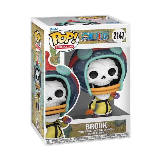 One Piece POP! Animation Figur Brook (Egg) 9 cm - Smalltinytoystore