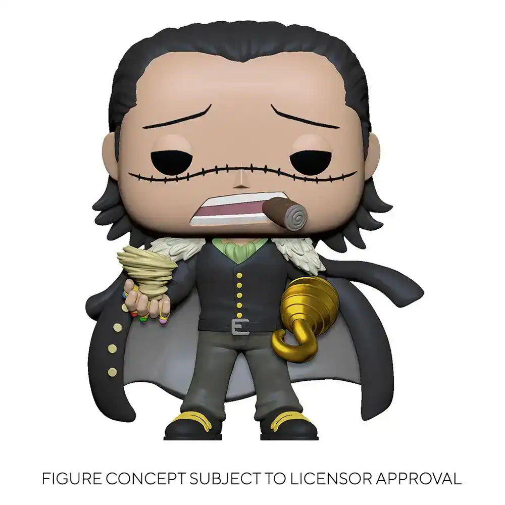 One Piece POP! Animation Vinyl Figur Crocodile 9 cm - Smalltinytoystore
