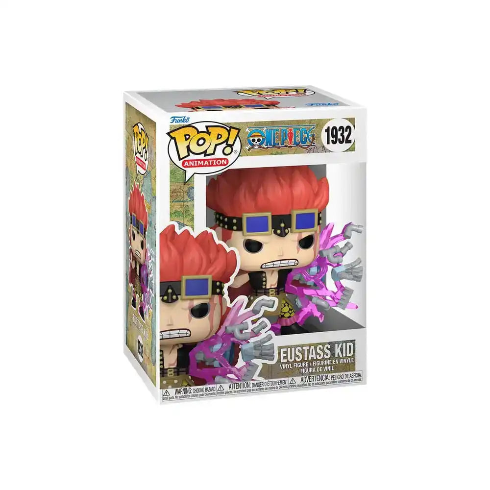 One Piece POP! Animation Vinyl Figur Eustass Kid (Awakening) 9 cm - Smalltinytoystore