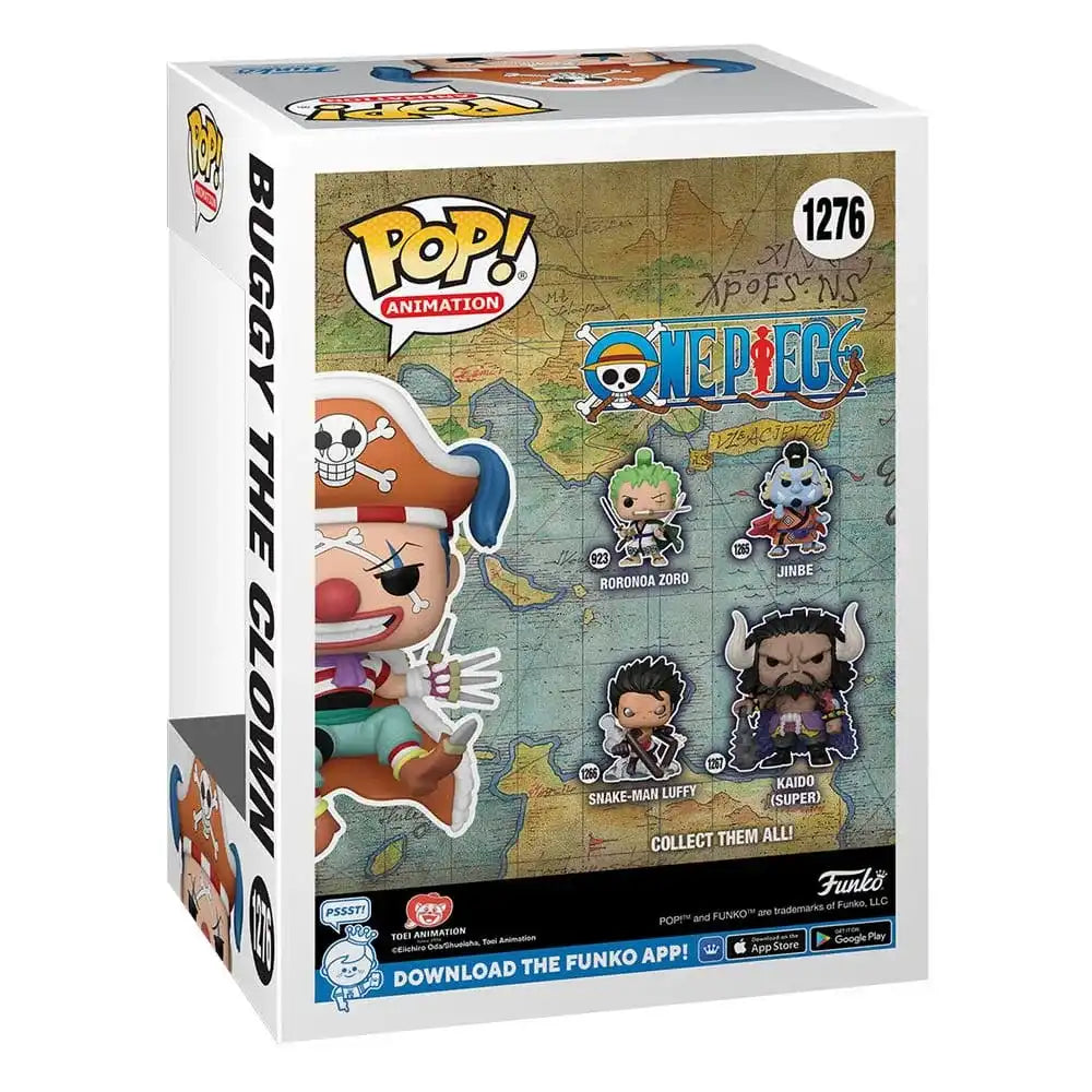 One Piece POP! Animation Vinyl Figuren Buggy the Clown 9 cm - Smalltinytoystore
